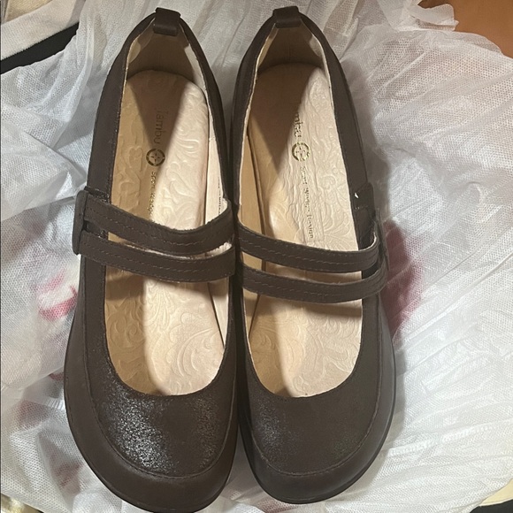 Jambu Shoes - Jambu Brown Mary Jane Shoes